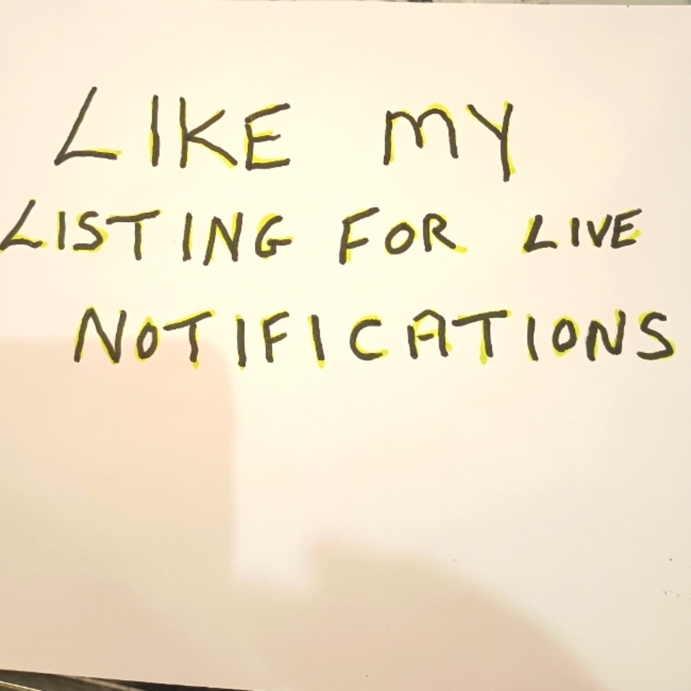 Like my listing for Live notifications